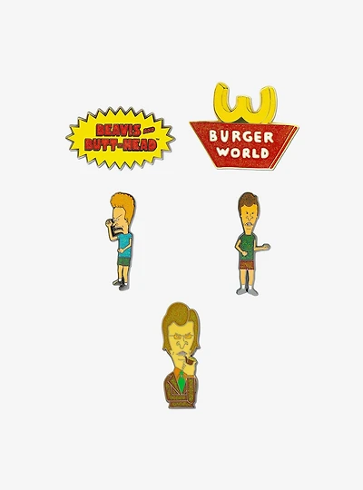 Beavis and Butt-Head Mystery Enamel Pin Blind Box Series