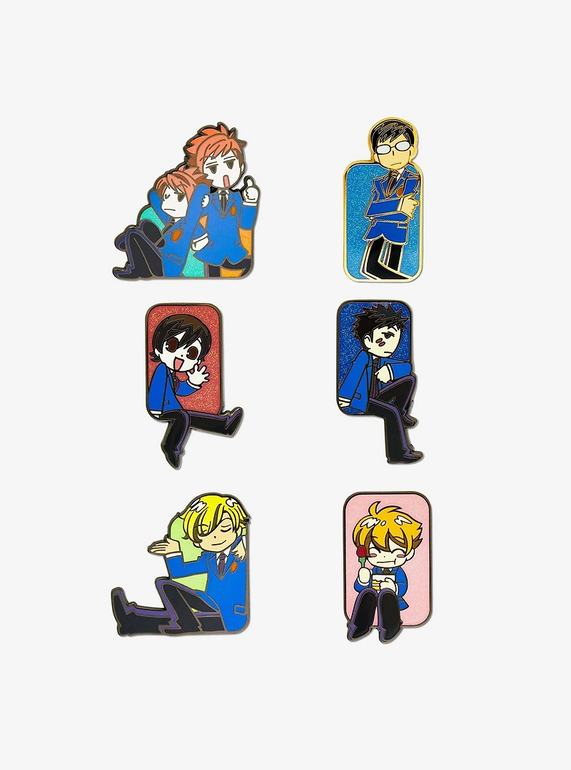 Ouran High School Host Club Mystery Enamel Pin Blind Box Series