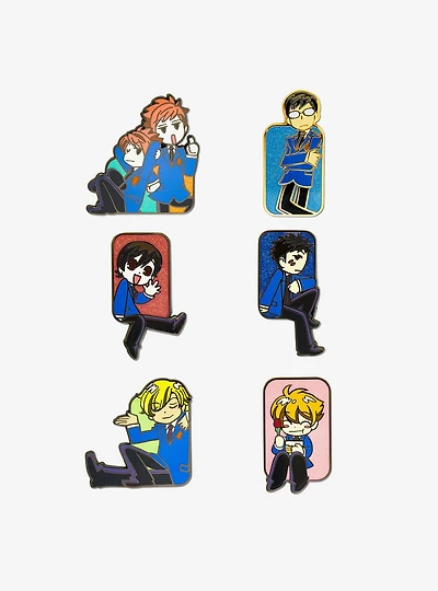 Ouran High School Host Club Mystery Enamel Pin Blind Box Series