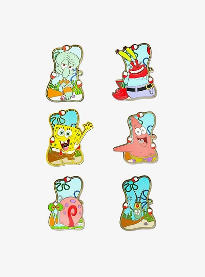 SpongeBob SquarePants Buoy Portrait Mystery Enamel Pin Blind Box Series