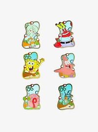 SpongeBob SquarePants Buoy Portrait Mystery Enamel Pin Blind Box Series