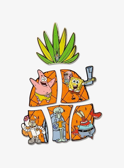 SpongeBob SquarePants Puzzle Mystery Enamel Pin Blind Box Series