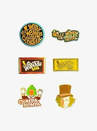 Willy Wonka and the Chocolate Factory Mystery Enamel Pin Blind Box Series