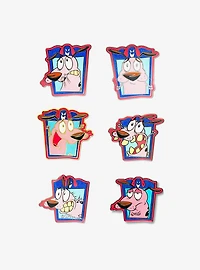 Courage the Cowardly Dog Expression Frames Mystery Enamel Pin Blind Box Series