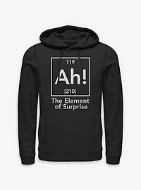 Ah Element Of Suprise Periodic Table Hoodie