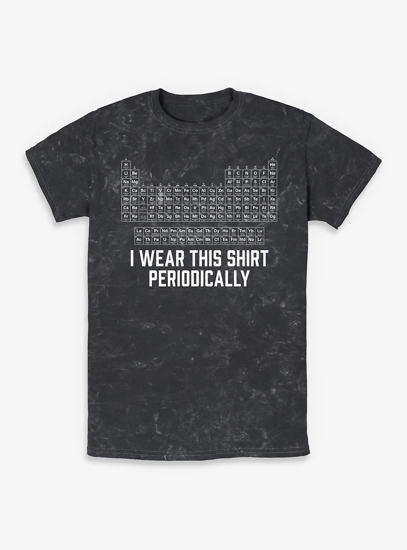 Wear This Periodically Periodic Table Mineral Wash T-Shirt