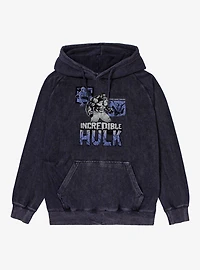 Marvel Spider-Man Brand New Day Angry Hulk Spider-Sense Tingling Mineral Wash Hoodie
