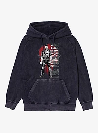 Marvel Spider-Man Brand New Day The Punisher Skull Mineral Wash Hoodie