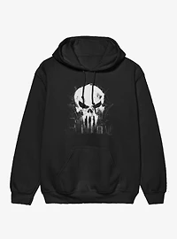 Marvel Spider-Man Brand New Day The Punisher Skull Over City Hoodie