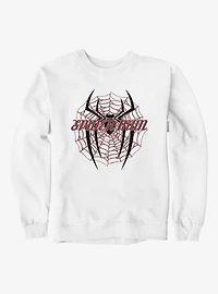 Marvel Spider-Man Brand New Day Red Web Spider Icon Sweatshirt