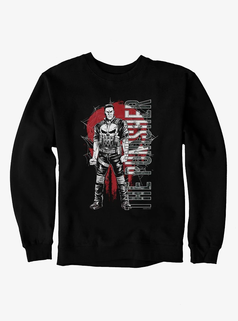 Marvel Spider-Man Brand New Day The Punisher Skull Sweatshirt