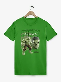 Marvel Spider-Man Brand New Day Bruce Banner Hulk Angry Close Up Icon T-Shirt