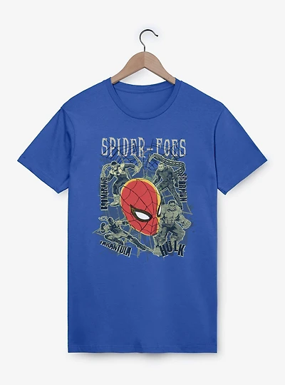 Marvel Spider-Man Brand New Day Spider-Foes Hulk Scorpion Boomerang Tarantula T-Shirt