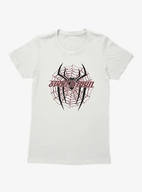 Marvel Spider-Man Brand New Day Red Web Spider Icon Womens T-Shirt