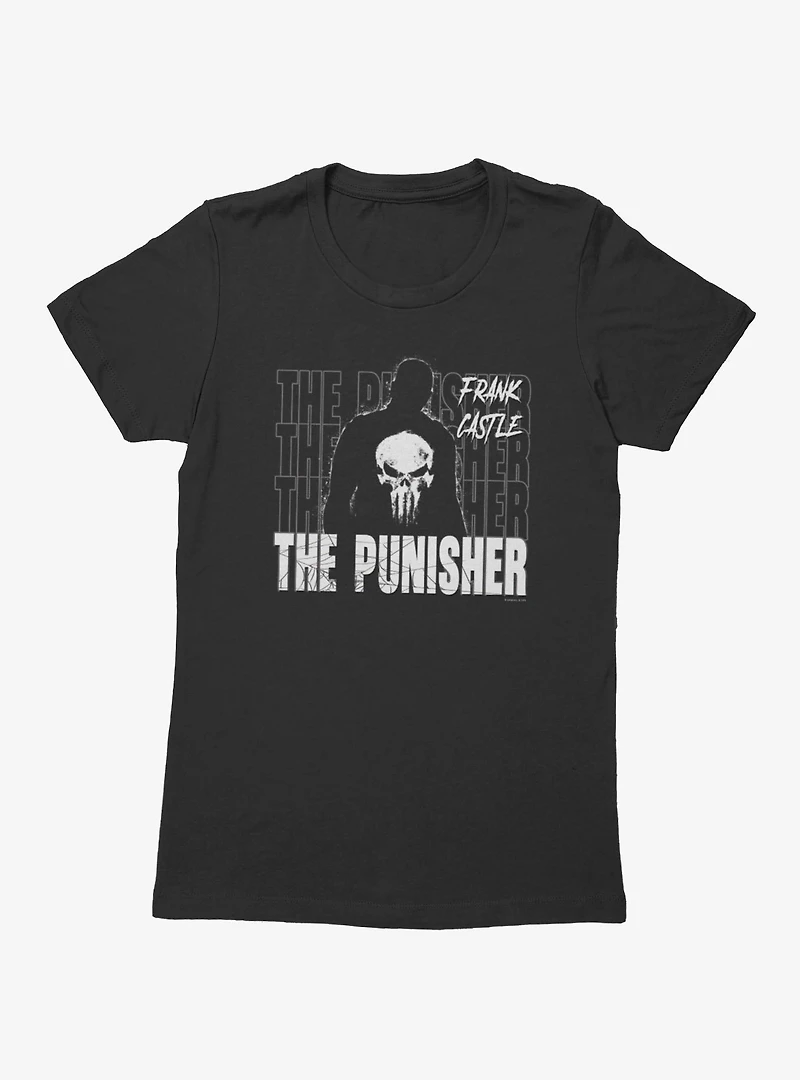 Marvel Spider-Man Brand New Day Frank Castle The Punisher Womens T-Shirt