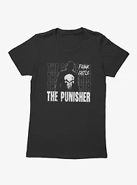 Marvel Spider-Man Brand New Day Frank Castle The Punisher Womens T-Shirt