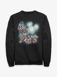 Disney Goofy Mickey Moon Sweatshirt BoxLunch Exclusive