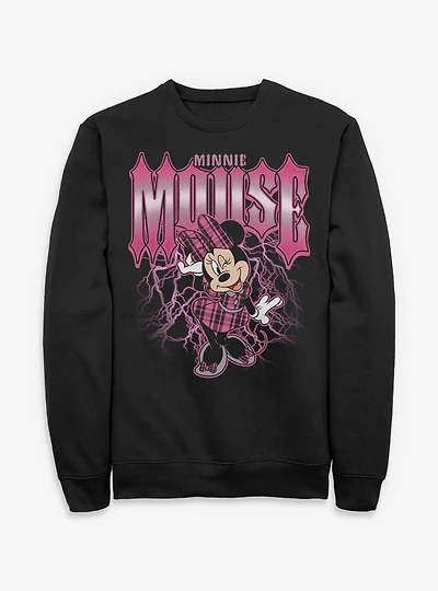 Disney Minnie Mouse Lightning Sweatshirt BoxLunch Exclusive