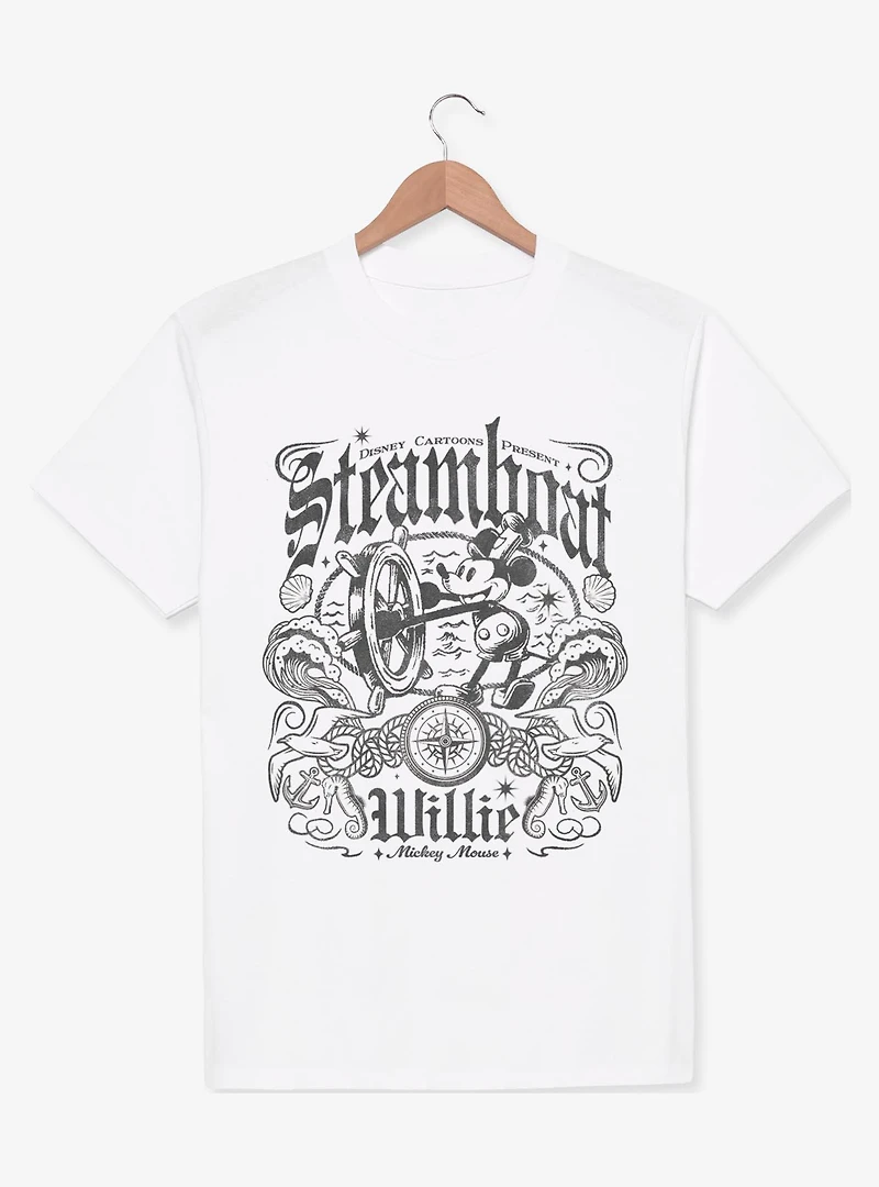 Disney Steamboat Willie Mickey Mouse T-Shirt BoxLunch Exclusive