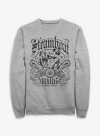 Disney Steamboat Willie Mickey Mouse Sweatshirt BoxLunch Exclusive