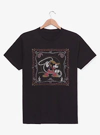 Disney Mickey Mouse Western Cowboy Paisley T-Shirt BoxLunch Exclusive