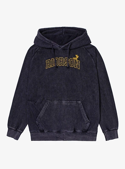 Fourth Wing The Empyrean Riorson Varsity Mineral Wash Hoodie