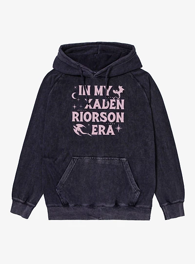 Fourth Wing The Empyrean My Xaden Riorson Era Mineral Wash Hoodie