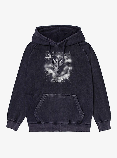 Fourth Wing The Empyrean Tairneanach Dragon Vintage Mineral Wash Hoodie