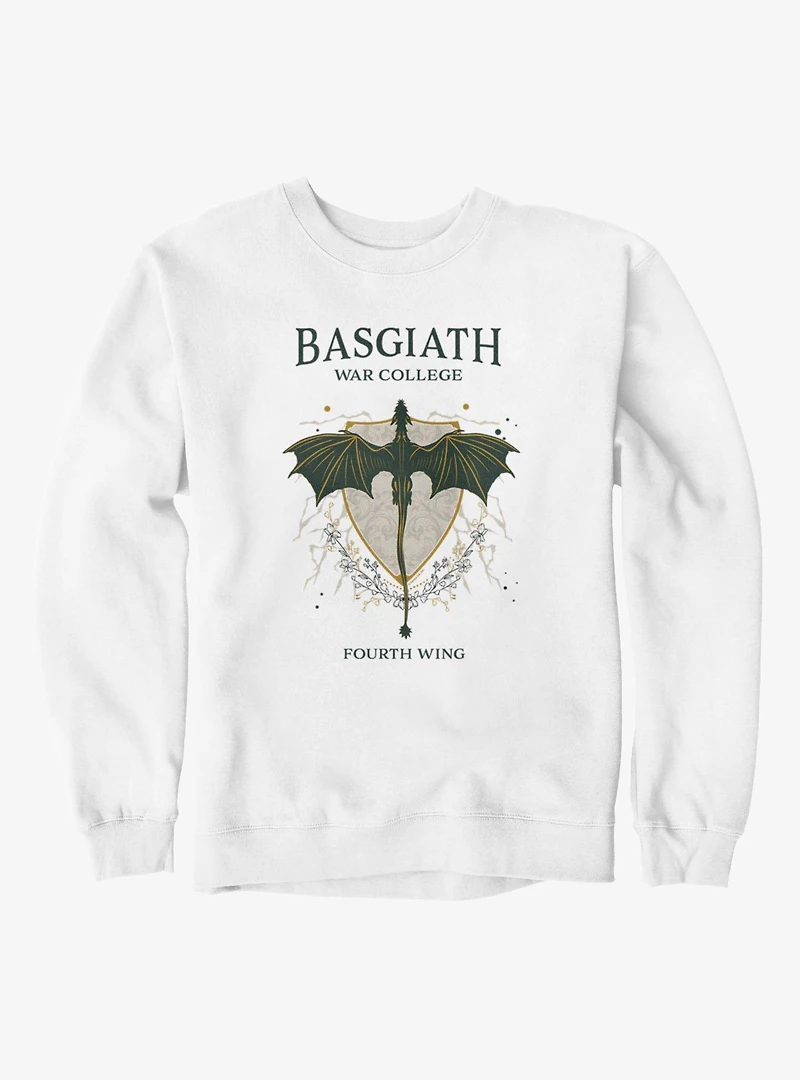 Fourth Wing The Empyrean Basgiath War College Retro Sweatshirt