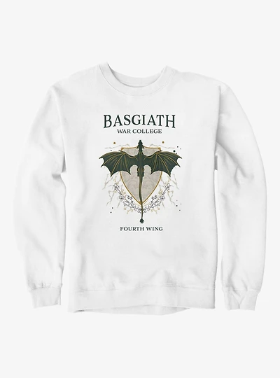 Fourth Wing The Empyrean Basgiath War College Retro Sweatshirt