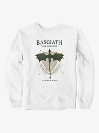 Fourth Wing The Empyrean Basgiath War College Retro Sweatshirt