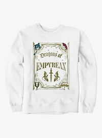 Fourth Wing The Empyrean Dragons Gold Sweatshirt