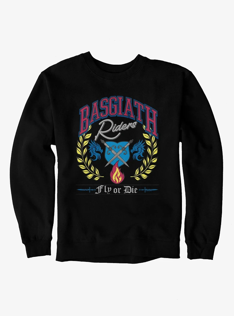 Fourth Wing The Empyrean Basgiath Riders Colorful Sweatshirt