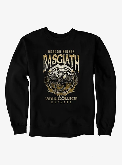 Fourth Wing The Empyrean Dragon Rides Basgiath War College Sweatshirt