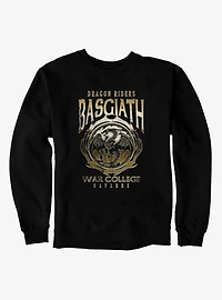 Fourth Wing The Empyrean Dragon Rides Basgiath War College Sweatshirt