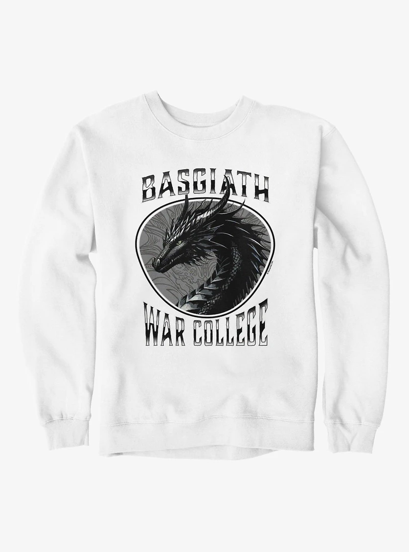 Fourth Wing The Empyrean Basgiath Tairn Dragon Portrait Sweatshirt