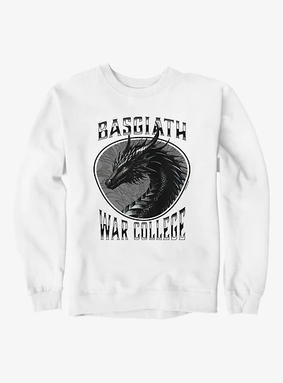 Fourth Wing The Empyrean Basgiath Tairn Dragon Portrait Sweatshirt