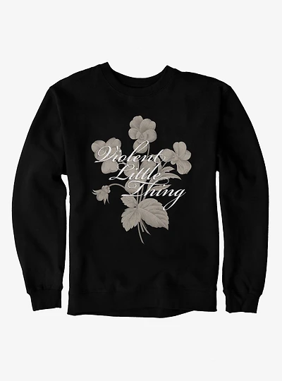 Fourth Wing The Empyrean Violent Little Thing Floral Vintage Sweatshirt