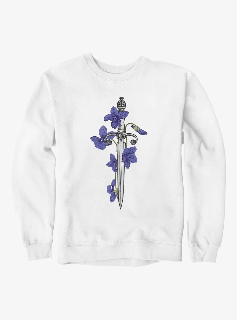 Fourth Wing The Empyrean Sorrengail Dagger Art Nouveau Sweatshirt