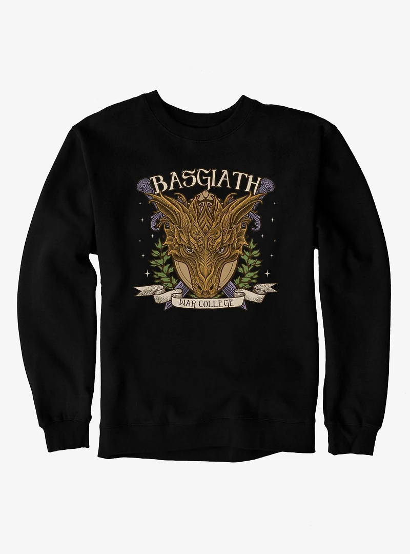 Fourth Wing The Empyrean Basgiath Sword Crossed War College Sweatshirt