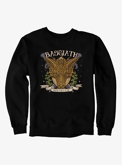 Fourth Wing The Empyrean Basgiath Sword Crossed War College Sweatshirt