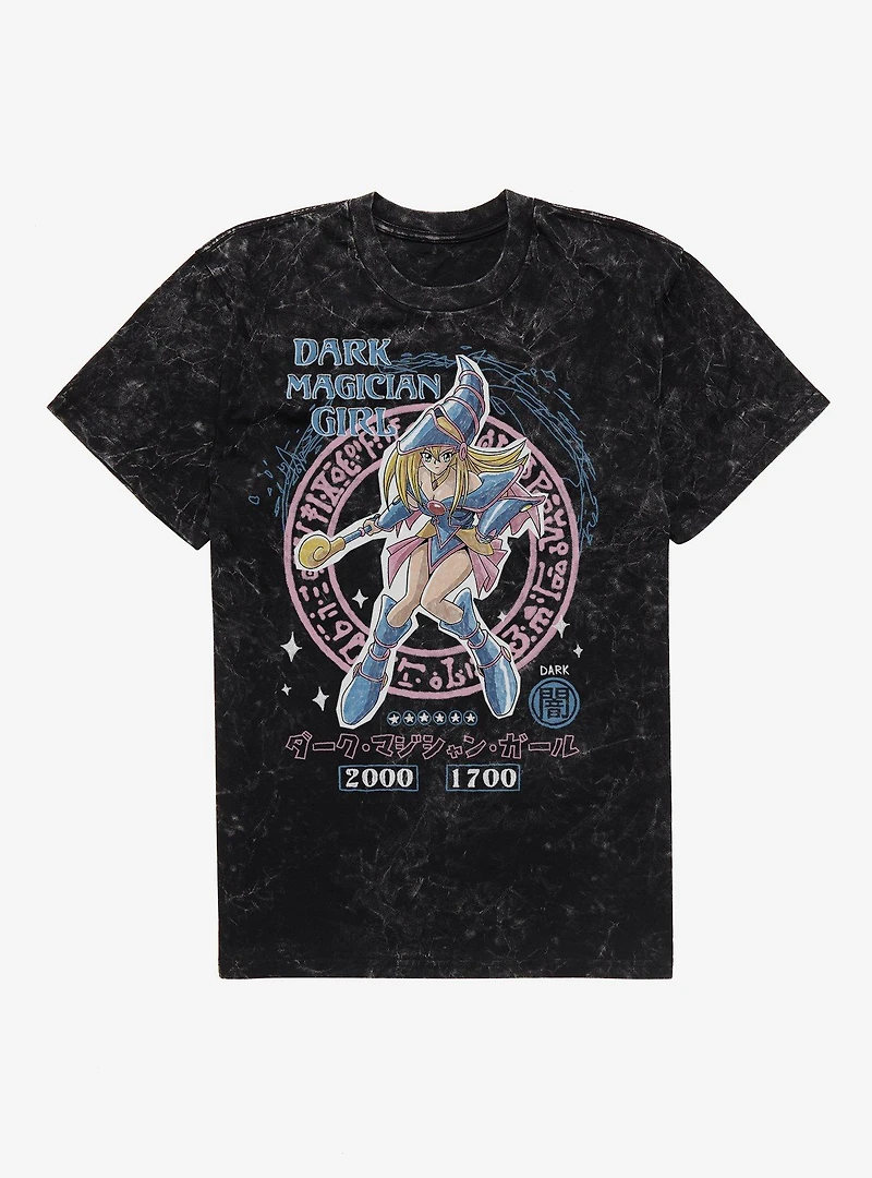 Yu-Gi-Oh! Duel Monsters Dark Magician Girl Mineral Wash T-Shirt BoxLunch Exclusive