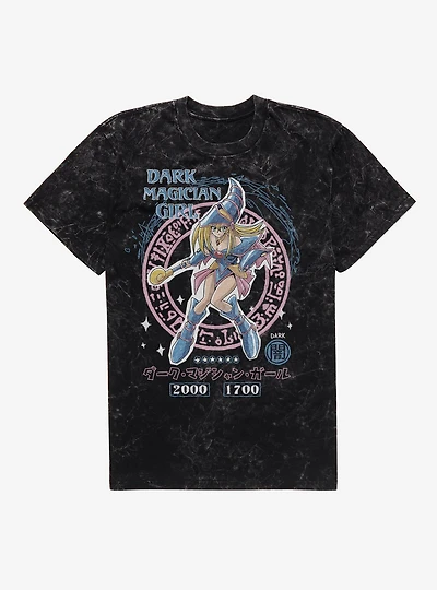 Yu-Gi-Oh! Duel Monsters Dark Magician Girl Mineral Wash T-Shirt BoxLunch Exclusive