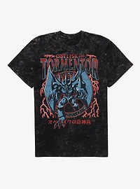 Yu-Gi-Oh! Duel Monsters Obelisk The Tormentor Lightning Mineral Wash T-Shirt BoxLunch Exclusive