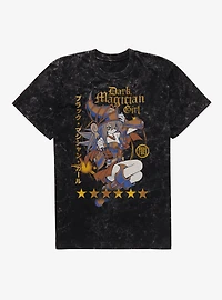 Yu-Gi-Oh! Duel Monsters Dark Magician Girl Gold Mineral Wash T-Shirt BoxLunch Exclusive
