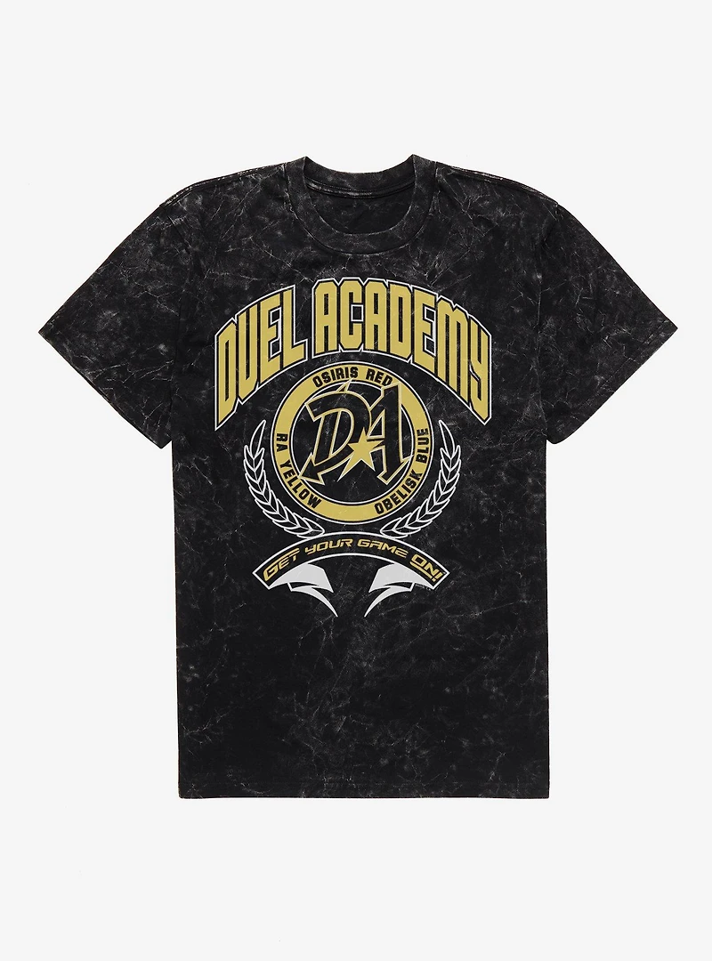 Yu-Gi-Oh! GX Duel Academy Athletic Type Mineral Wash T-Shirt BoxLunch Exclusive