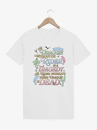 Fourth Wing The Empyrean A Dragon Without Rider Is Tragedy T-Shirt