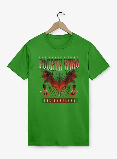 Fourth Wing The Empyrean Riders Dragons Of Vale T-Shirt