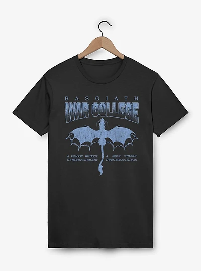 Fourth Wing The Empyrean Basgiath War College Distressed T-Shirt