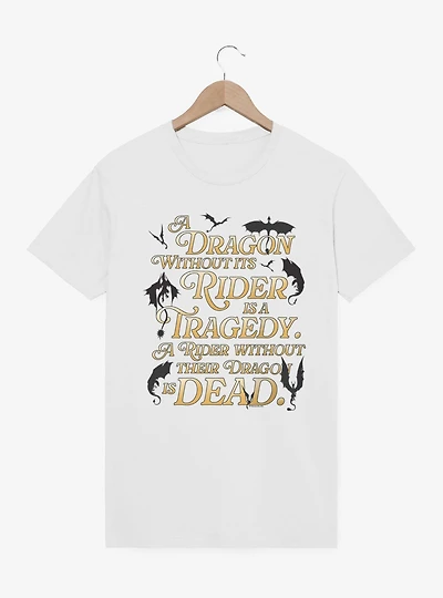 Fourth Wing The Empyrean Classic Quote T-Shirt